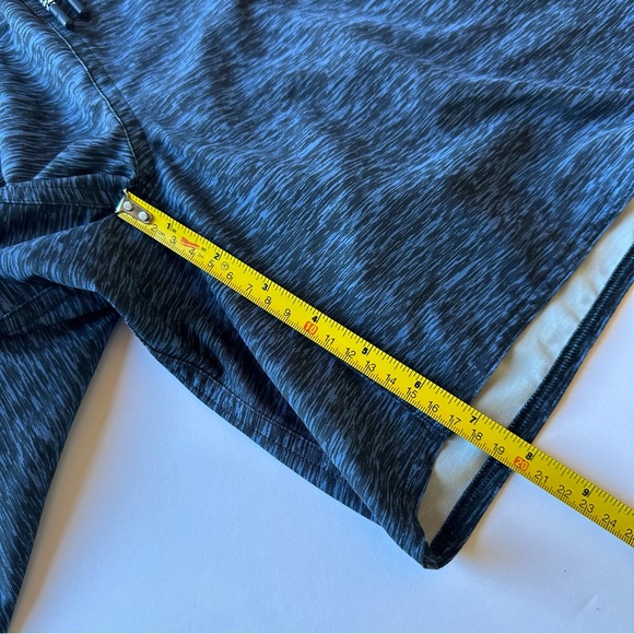 Rhoback Men’s Grit Gym Short - 7" Lined blue/black heather XXL - Picture 7 of 9